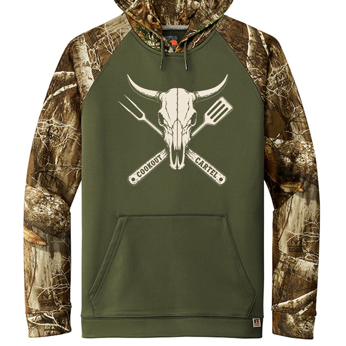 Olive Drab Green/ Realtree Edge - RU451 - FRONT