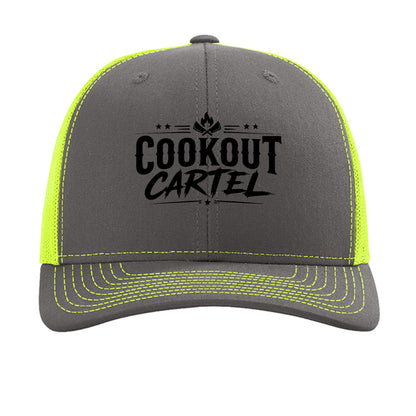 Charcoal/ Neon Yellow - 112 - FRONT