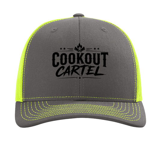 Charcoal/ Neon Yellow - 112 - FRONT